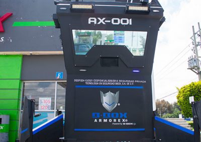 BBOX ARMOREX fabracion desarrollo blindaje transporte ejecutivo tactico y arquitectonico axx x1 3