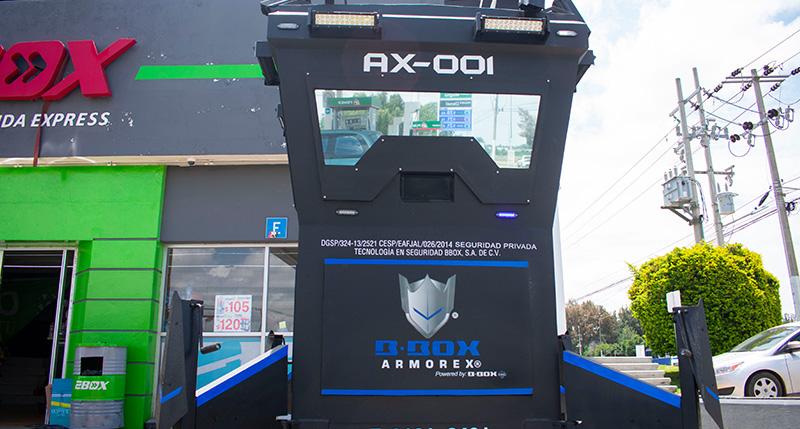 BBOX ARMOREX fabracion desarrollo blindaje transporte ejecutivo tactico y arquitectonico axx x1 3