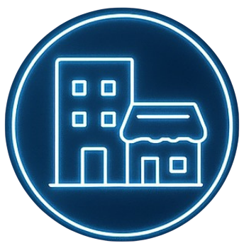 icono de negocios y empresas Seguridad Privada, requisitos legales, claves de seguridad y empresas certificadas. Cumple con la normativa de forma profesional.</p>
<p>